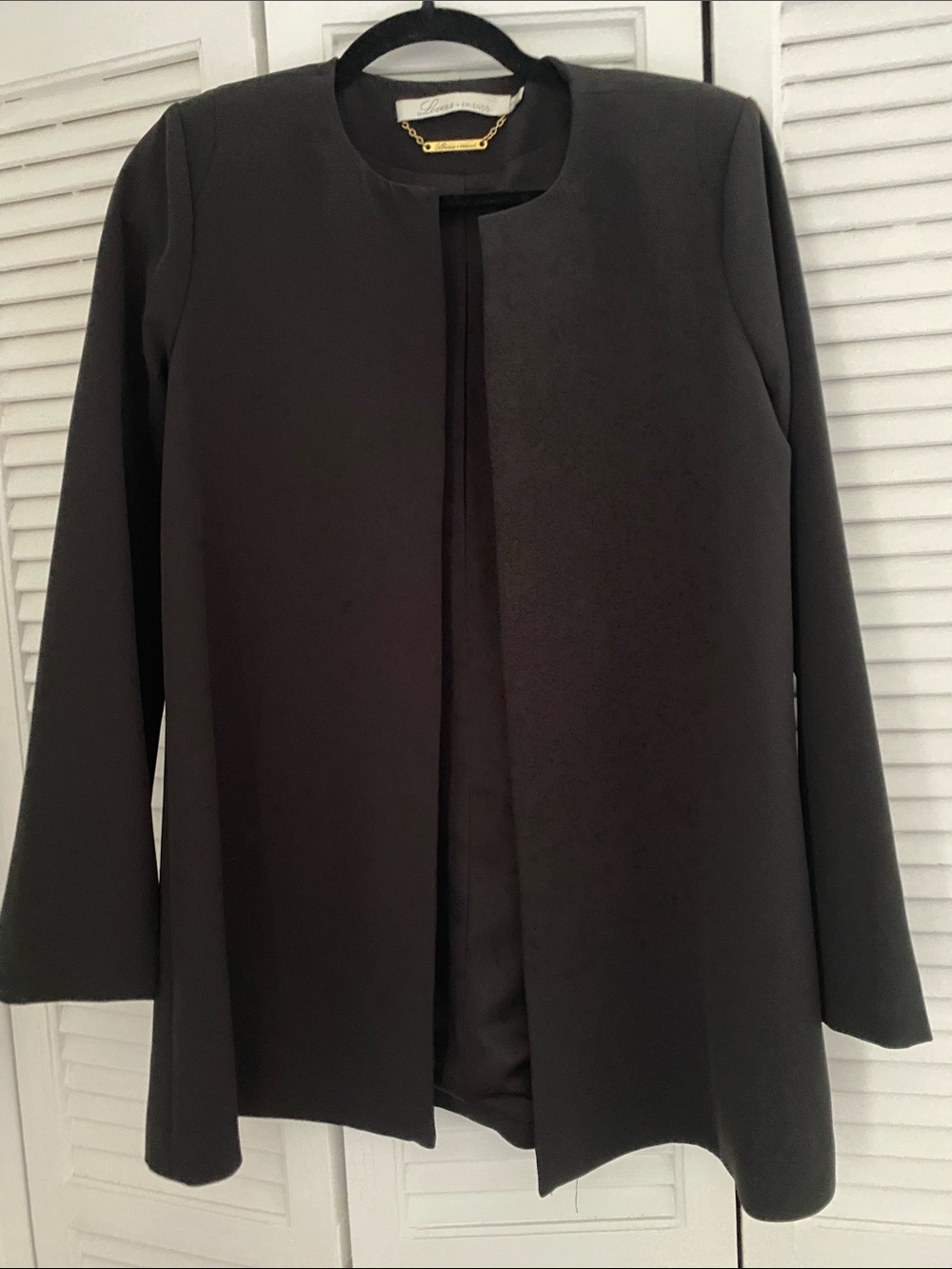 Lovers + Friends Black Blazer Jacket Small